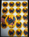 2 inch circle stickers paper labels on sheets